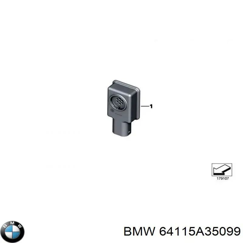 Comprar 64115A35099 BMW Sensor de contaminación del aire