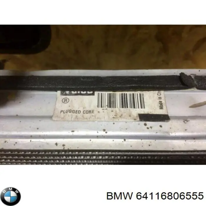 64116806555 BMW Evaporador, aire acondicionado