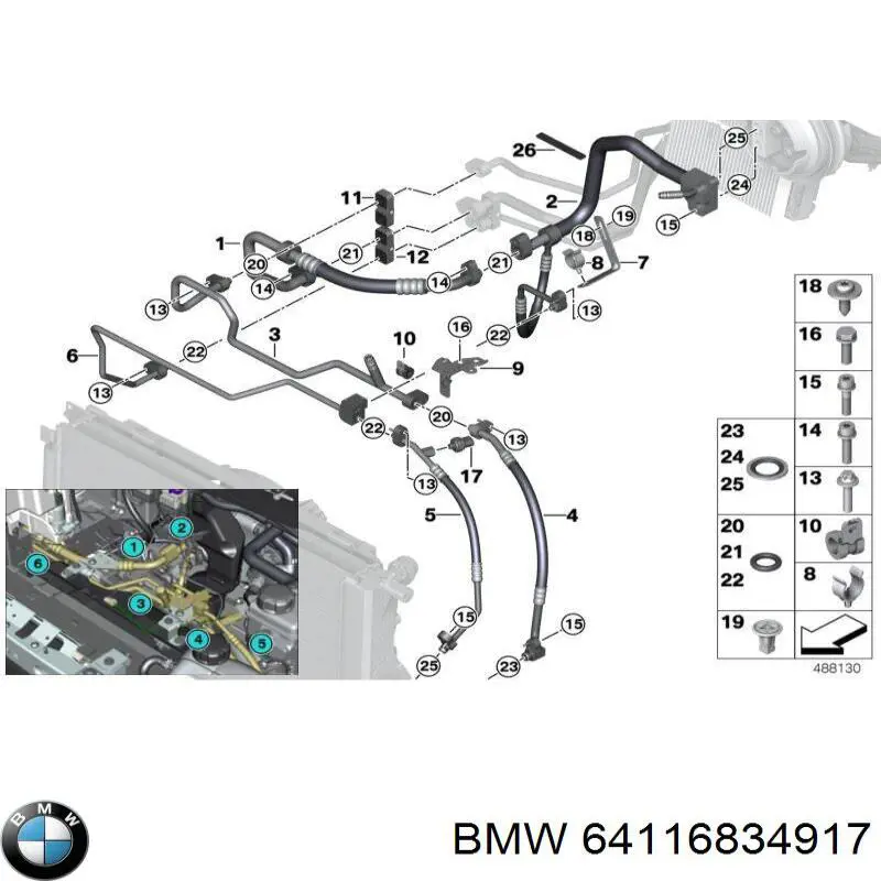 Bomba de agua eléctrica auxiliar BMW 64116834917 precio, desde 62,90 EUR