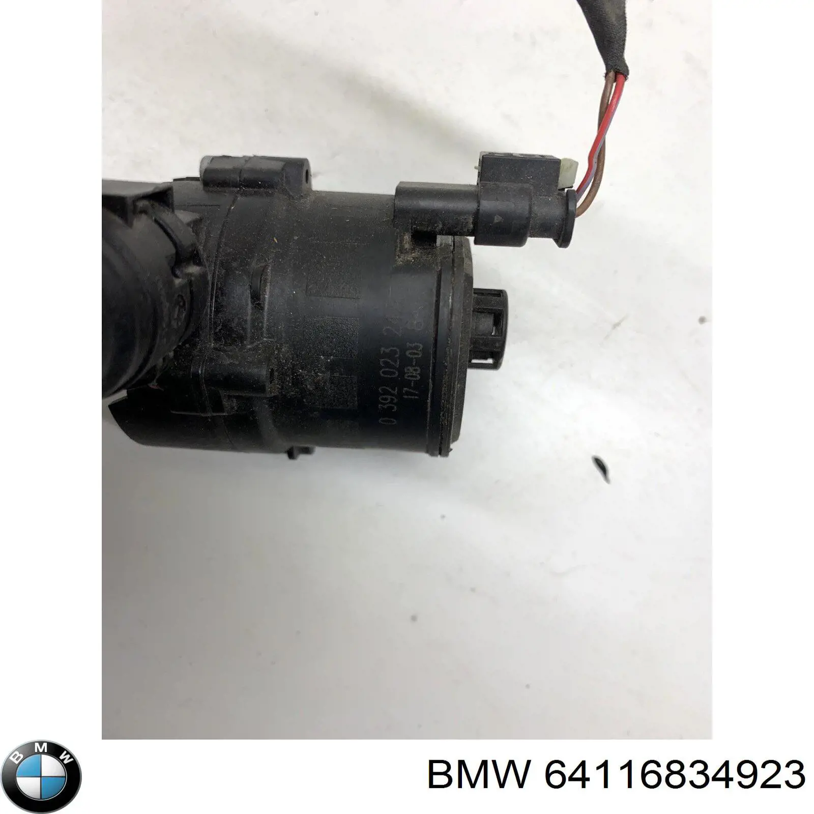 64116834923 BMW bomba de agua, adicional eléctrico