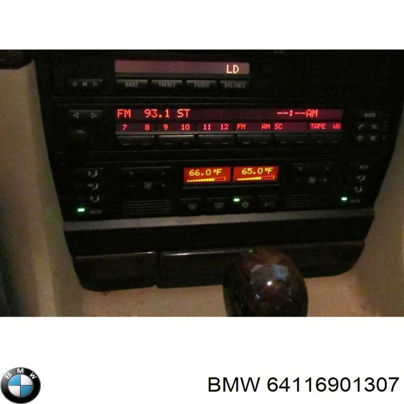 Unidad de control, calefacción/ventilacion BMW 64116901307