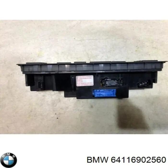 64116927900 BMW unidad de control, calefacción/ventilacion