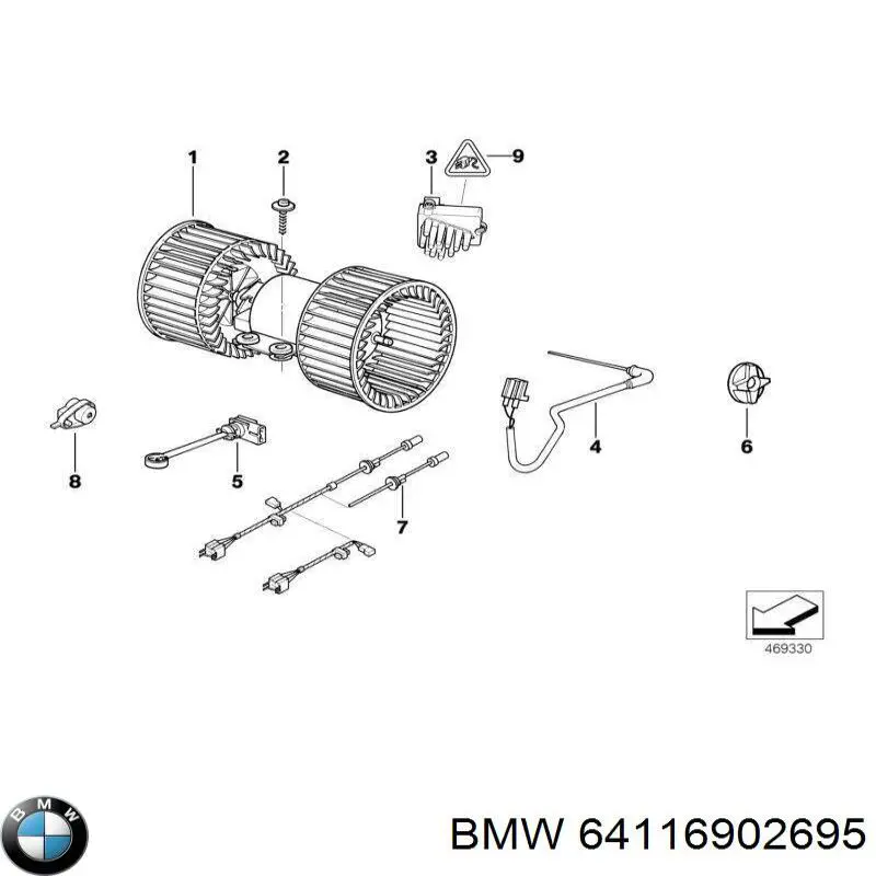  BMW 64116902695 precio, desde 109,94 EUR