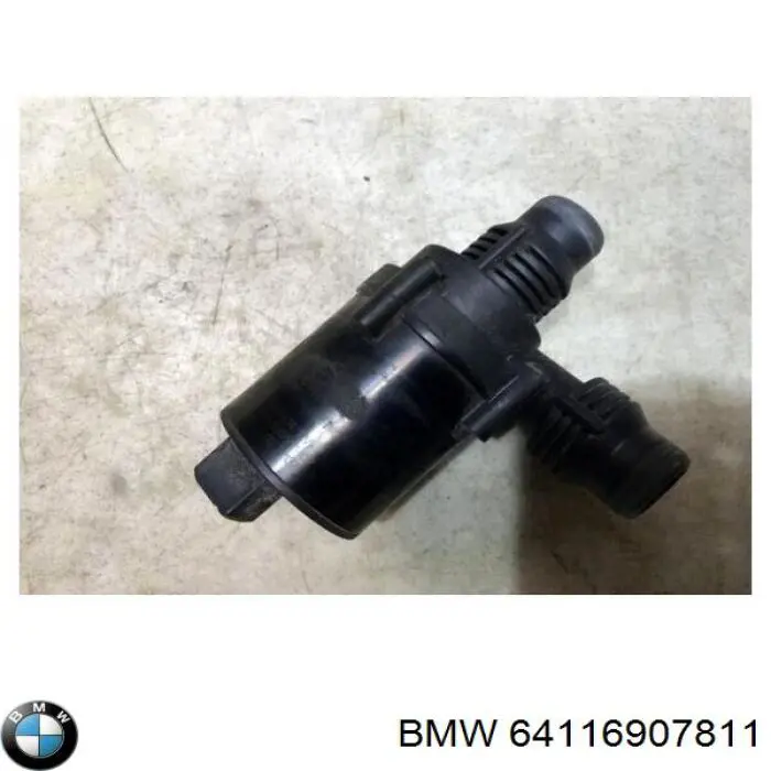 Bomba de agua eléctrica auxiliar 64116907811 BMW