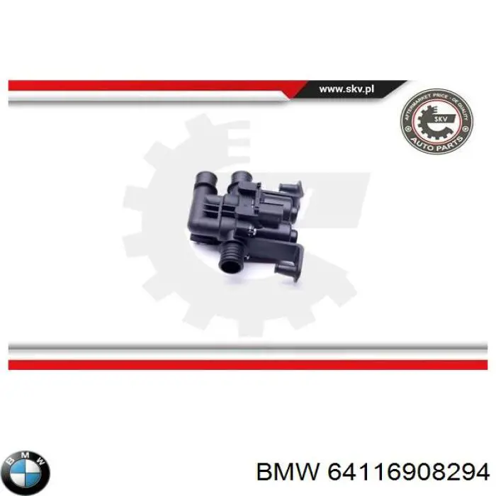 Comprar 64116908294 BMW Válvula calefacción