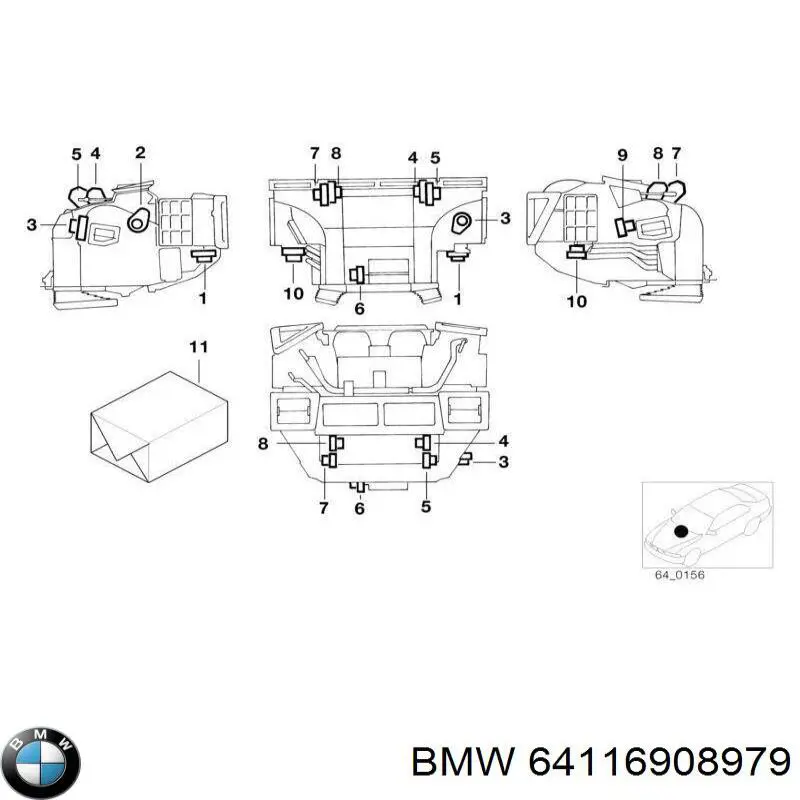 Comprar Actuador de compuerta de la calefacción BMW 3  E36