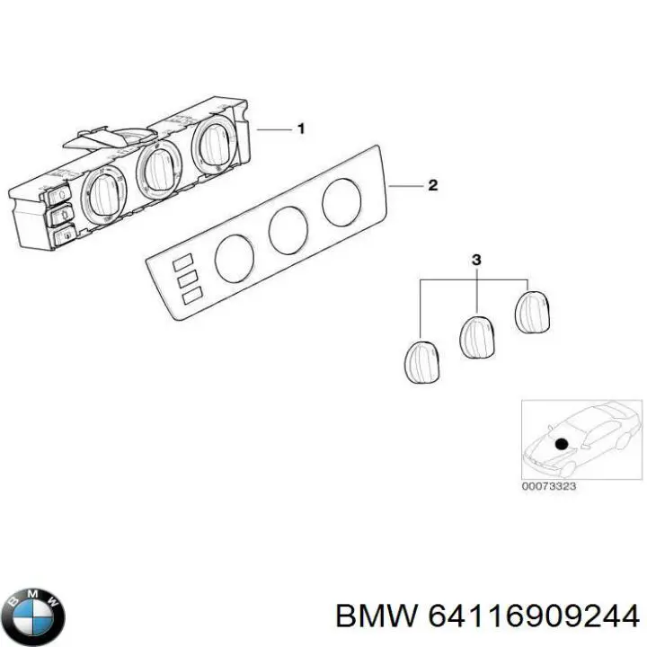 Comprar Unidad de control aire acondicionado BMW X5  E53