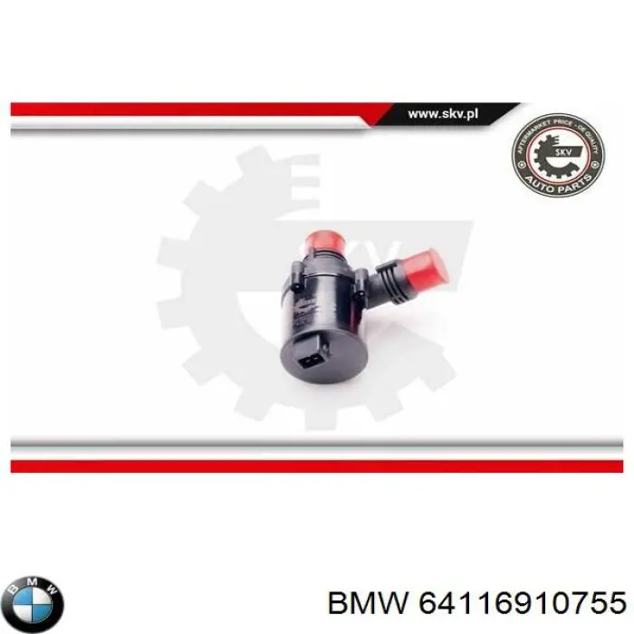 Comprar 64116910755 BMW Bomba de agua eléctrica auxiliar