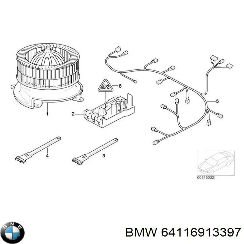 64116938632 BMW