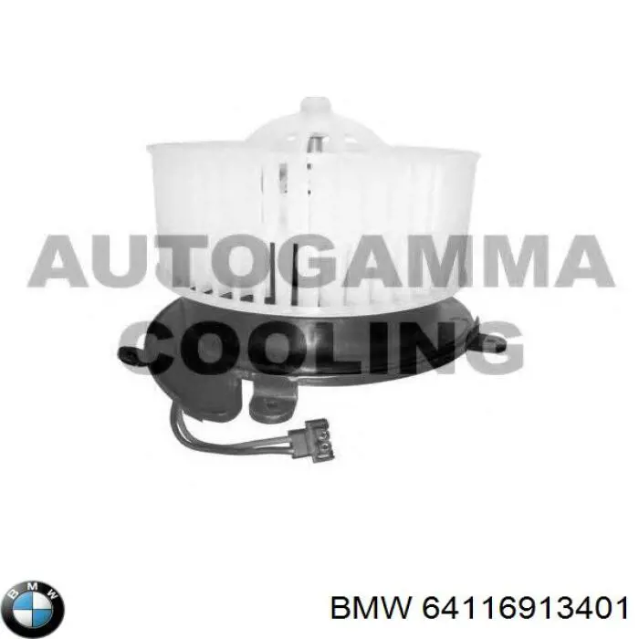 Ventilador habitáculo 64116913401 BMW