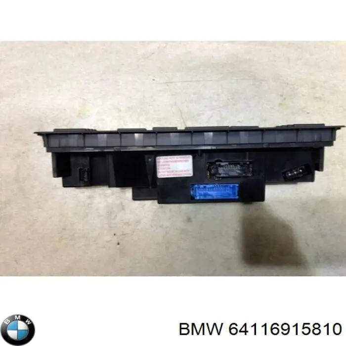 Comprar 64116915810 BMW Unidad de control aire acondicionado