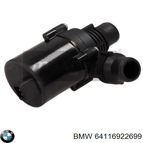 Bomba de agua eléctrica auxiliar 64116922699 BMW