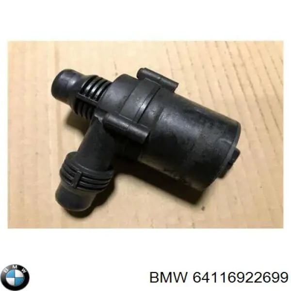 Bomba de agua eléctrica auxiliar BMW 64116922699 precio, desde 50,23 EUR