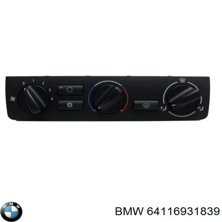 Comprar 64116931839 BMW Unidad de control aire acondicionado