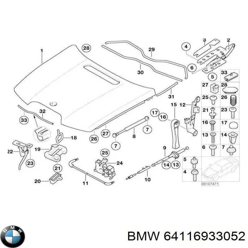 Comprar 64116933052 BMW Sensor de contaminación del aire