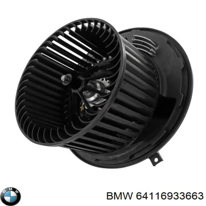 64116933663 BMW motor eléctrico, ventilador habitáculo