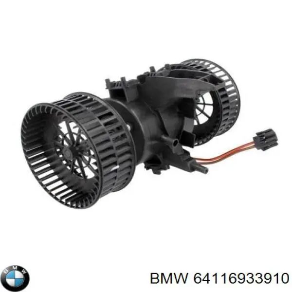 Ventilador habitáculo 64116933910 BMW