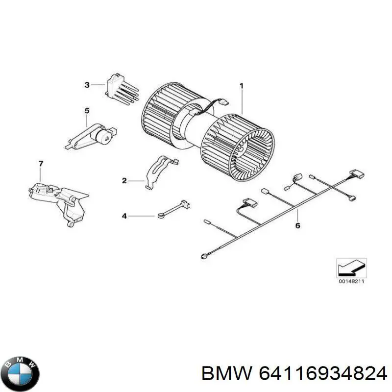 64118370564 BMW