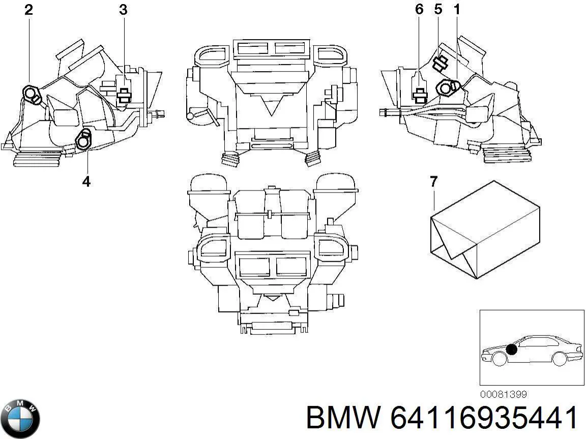 64116935441 BMW