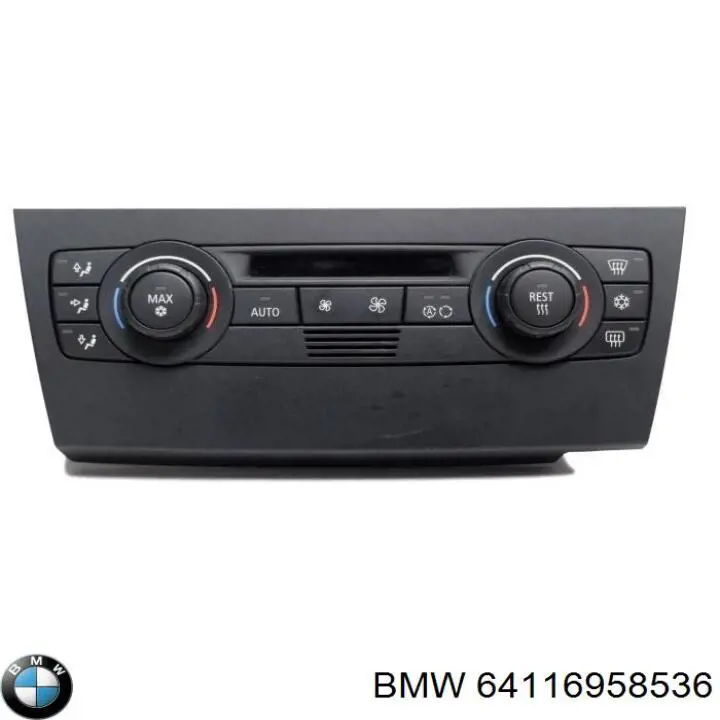 64116958536 BMW Unidad de control de la ventilación