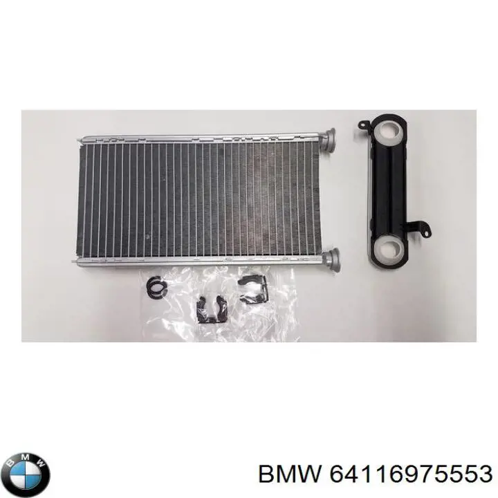 64116975553 BMW evaporador, aire acondicionado