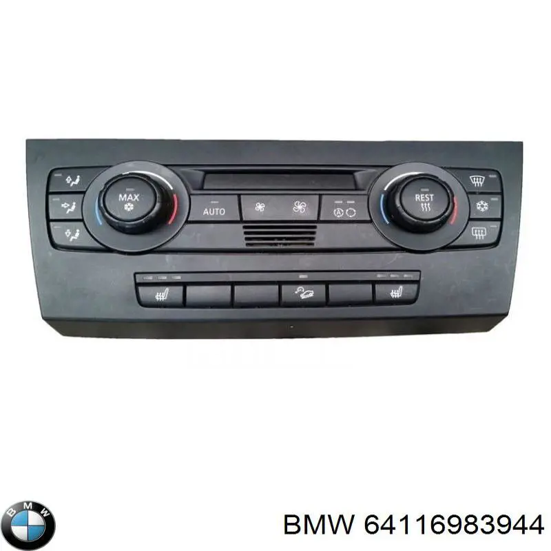 64116958536 BMW unidad de control, calefacción/ventilacion