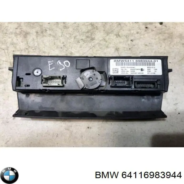 Módulo de modos de calefacción/aire acondicionado BMW 64119119683 precio, desde 56,63 EUR