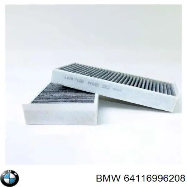 Filtro de habitáculo 64116996208 BMW