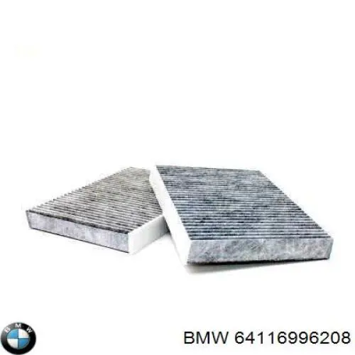 Filtro de polen BMW 64116996208