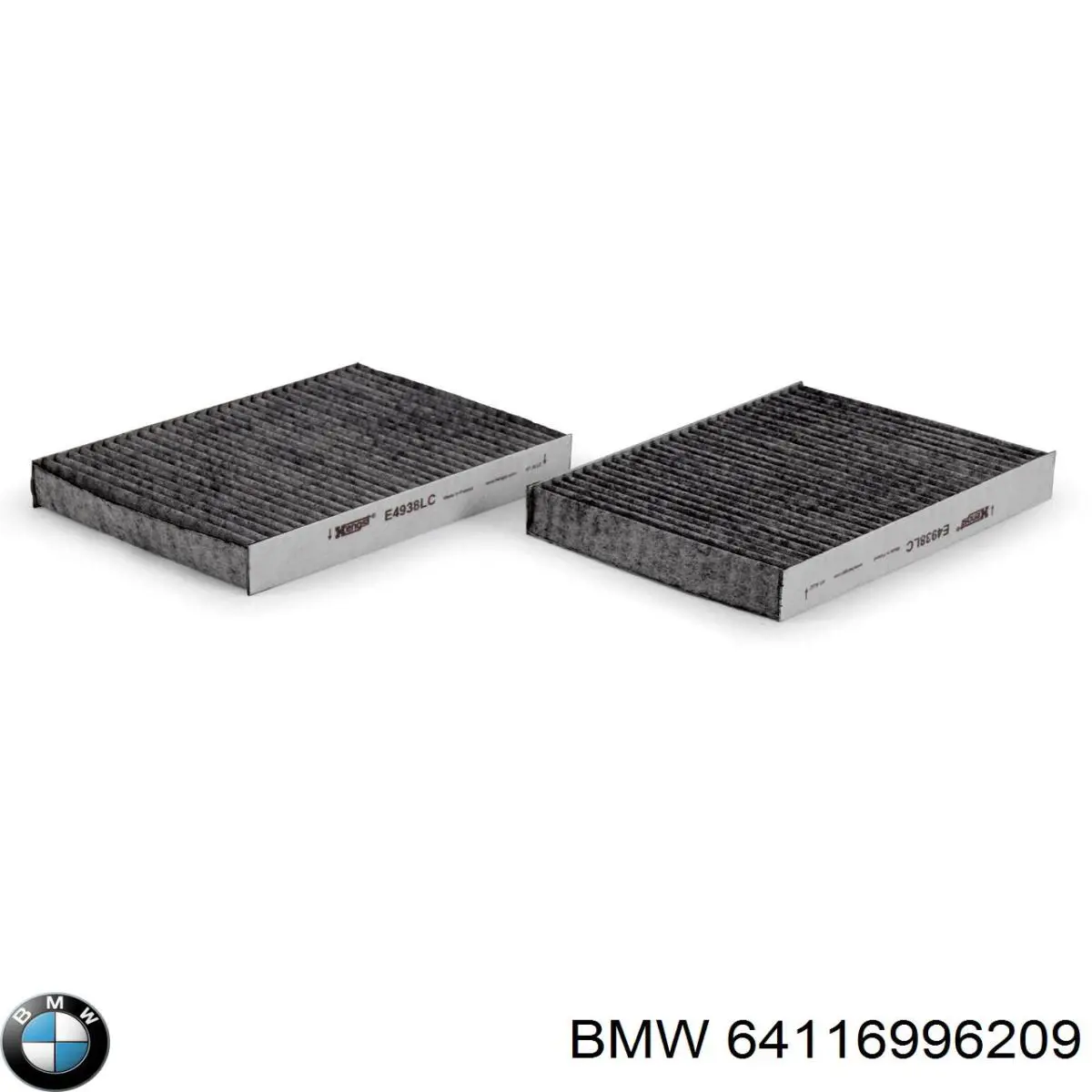 Comprar 64116996209 BMW Filtro de aire del habitáculo