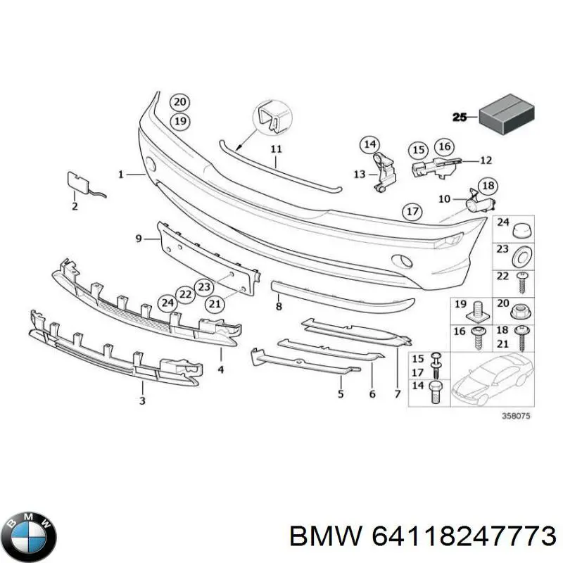 Comprar 64118247773 BMW 