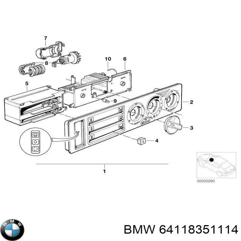64118351114 BMW 