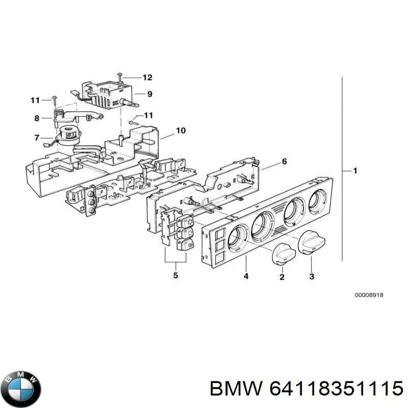 64118351115 BMW 