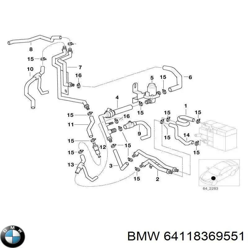 64118369551 BMW