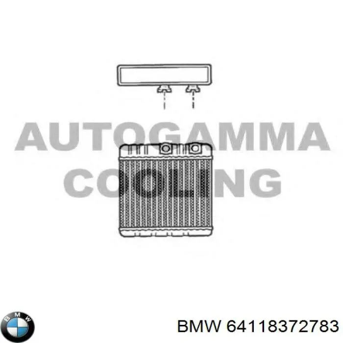 Comprar 64118372783 BMW Radiador calefacción
