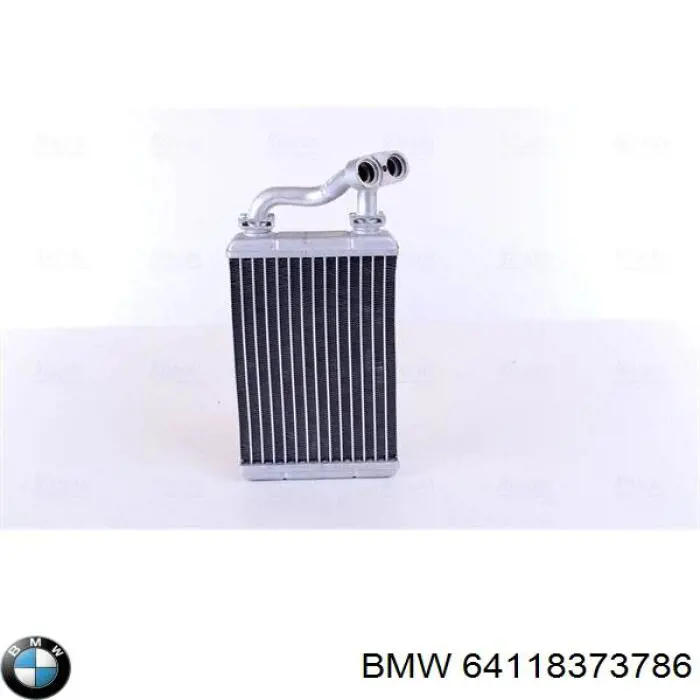 64118373786 BMW radiador de calefacción