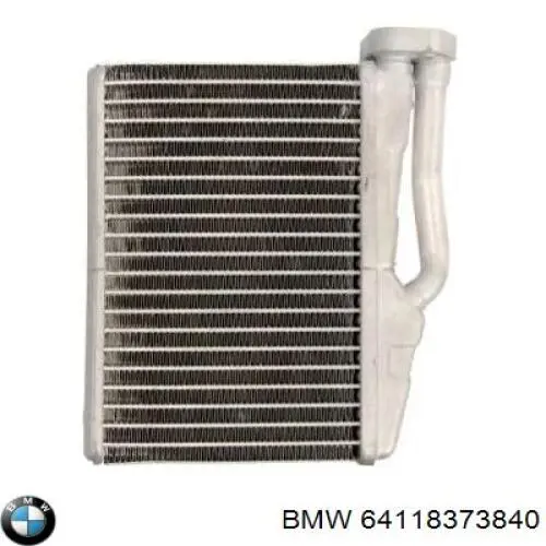 64118373840 BMW radiador de calefacción