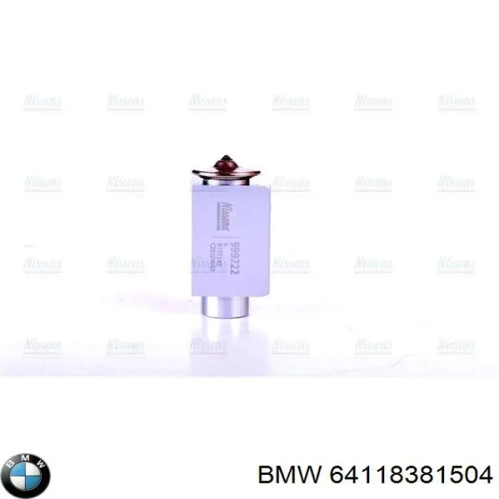 64118381504 BMW válvula de expansión, aire acondicionado