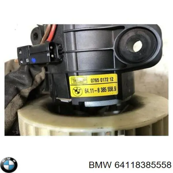 Ventilador interior BMW 64118385558