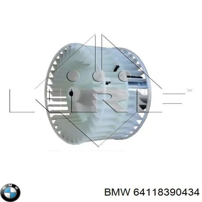 64118390434 BMW motor eléctrico, ventilador habitáculo