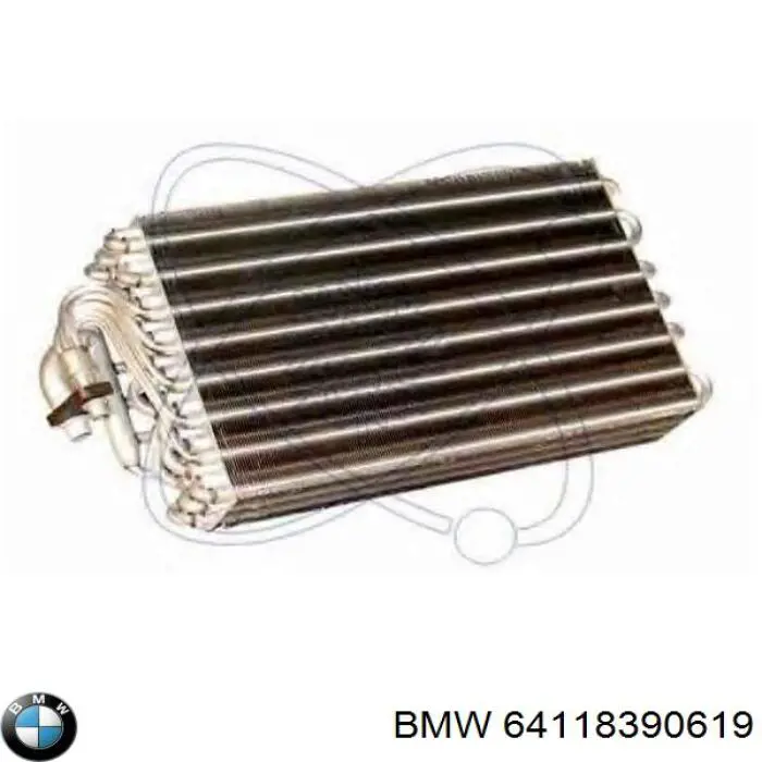 64118390619 BMW evaporador, aire acondicionado