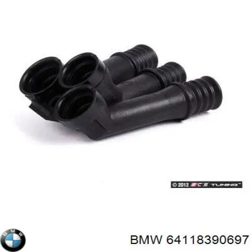 Brida del sistema de refrigeración (triple unión) BMW 64118390697 precio, desde 22,69 EUR