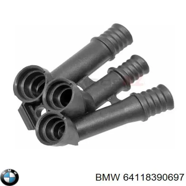 Comprar 64118390697 BMW Brida del sistema de refrigeración (triple unión)
