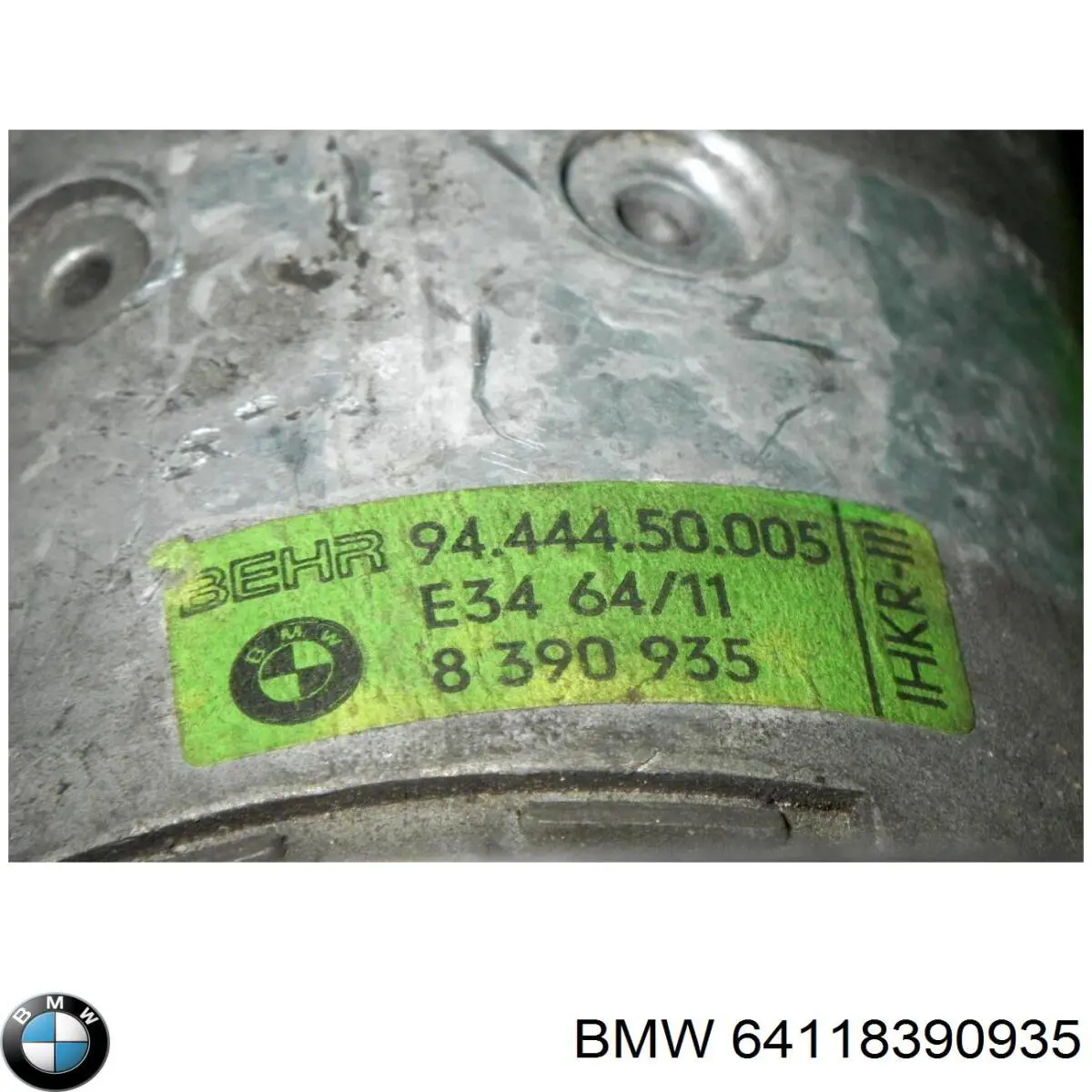 Ventilador habitáculo 64118390935 BMW