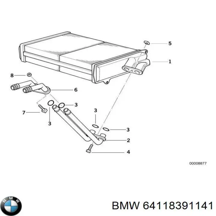  BMW 64118391141 precio, desde 74,73 EUR