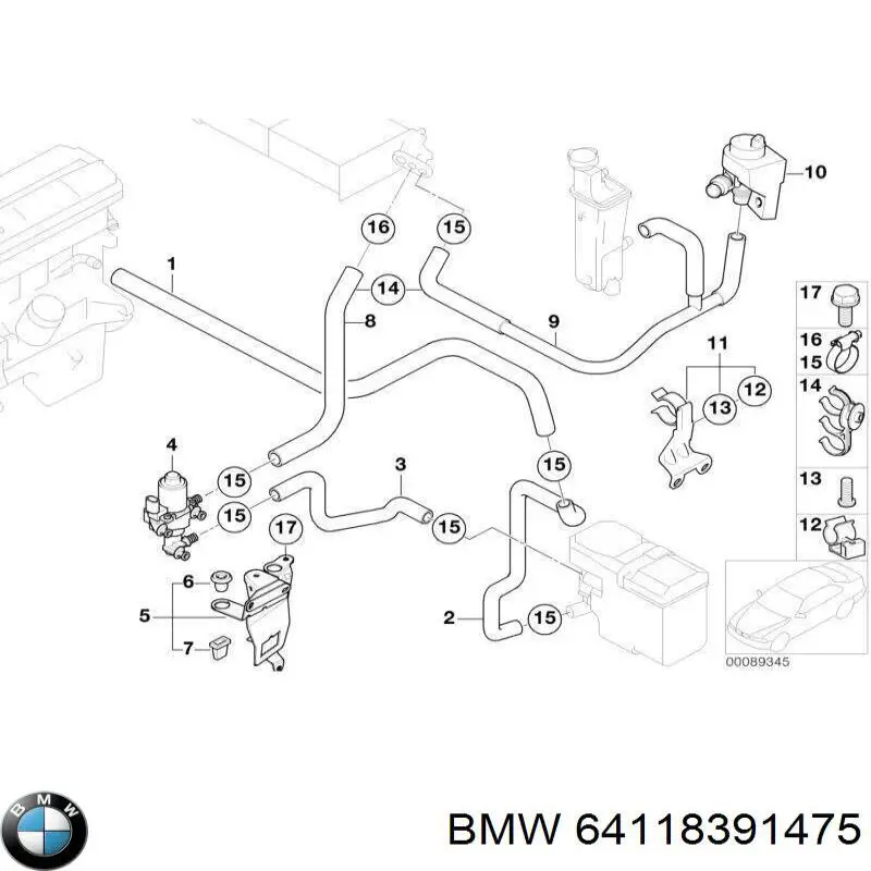 Comprar 64118391475 BMW 