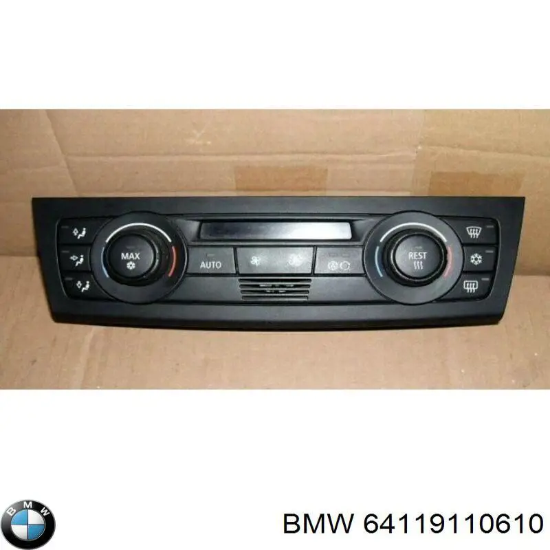 64119110610 BMW unidad de control, calefacción/ventilacion