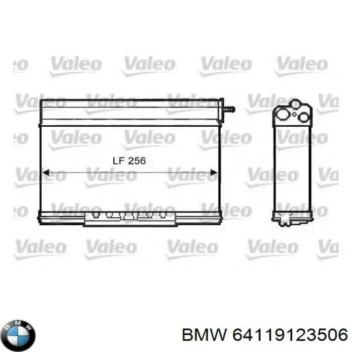Comprar 64119123506 BMW Radiador calefacción