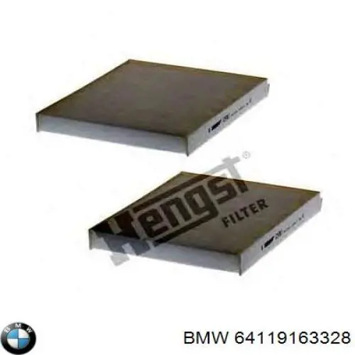 64119163328 BMW filtro habitáculo