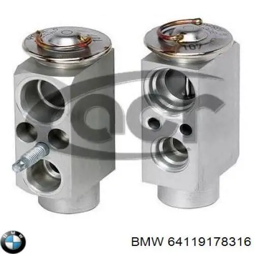 Comprar 64119178316 BMW Válvula TRV del aire acondicionado